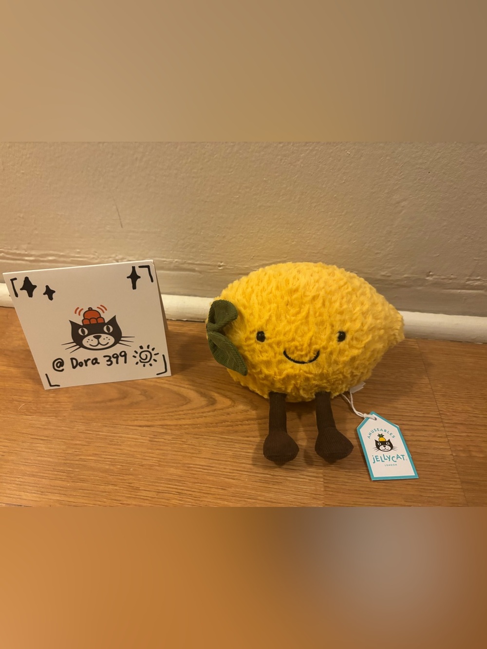 Jellycat Amuseables Lemon – NWT, Medium Plush, Fast US Shipping